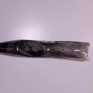 Chausse-pied plat en corne naturelle de buffle naturel avec poignée avec artisanat indien taille personnalisée prix bon marché - Product Image 1