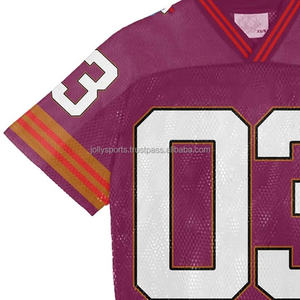 T-shirt 100% coton avec coupe ample et design imprimé vente en gros entièrement personnalisé 100% maillot de football à la mode en polyester - Product Image 2