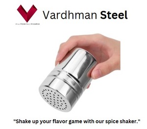 เครื่องปั่นเครื่องเทศสแตนเลสสำหรับฤดูที่เขย่าอย่างมีสไตล์โรยด้วยเหล็กเครื่องปั่นที่เพรียวบางงานฝีมือ SS - Product Image 2