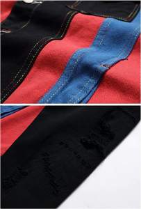 Veste en jean élégante à boutons, vêtement décontracté en jean - Product Image 5