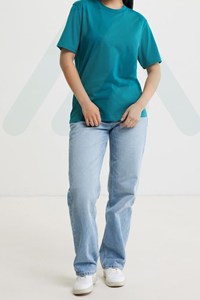 Meilleure vente T-shirt unisexe à col rond 100% coton T-shirt uni et solide Design personnalisé pour les femmes Prix de gros du Pakistan - Product Image 2