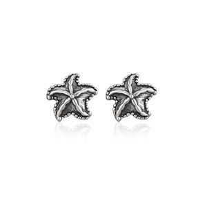 Plain Silver Jewellery 925 <b>Fine</b> Sterling Silver Star Design Oxidized <b>Earrings</b> Jewelry Wholesaler Textured <b>Studs</b> <b>Earring</b> For Her - Product Image 1