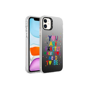 Funda Protectora Trasera de Lujo Netzy para iPhone 11 14 Plus 13 Pro Max SAFSA, Carcasa Rígida con Patrón Plateado, 100% Compatible - Product Image 1