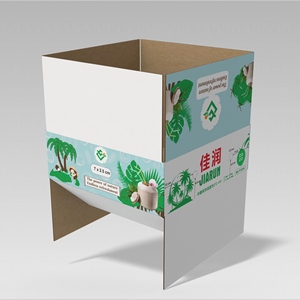 Boîte d'emballage personnalisée en carton écologique pour l'exportation, la vente en gros et au détail de jeunes noix de coco fraîches pour l'agriculture - Product Image 4