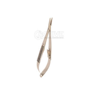 Micro porte-aiguilles avec embouts en carbure de tungstène pour une durée de vie chirurgicale prolongée Micro porte-aiguilles de précision - Product Image 1