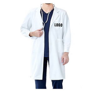 Venta al por mayor de uniformes personalizados médicos de moda elástico uniforme médico de Enfermería de hospital uniforme de bate conjuntos de traje Jogger - Product Image 3