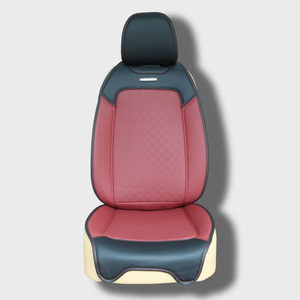 Funda para accesorios de asiento de coche Uso Paquete interior Tipo ecológico Diseño moderno Fundas para asientos de coche Ajuste universal Rojo con color negro - Product Image 1