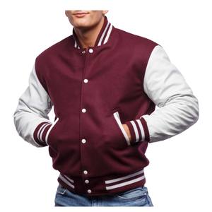 Venta al por mayor nuevo artículo de marca nuevo diseño personalizado Letterman Varsity chaqueta de los hombres 2025 - Product Image 3