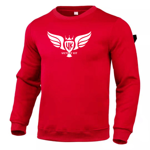 2026 hombres amarillo frente personalizado águila estilo bordado pulóver cuello redondo sudadera 100% algodón Streetwear Casual invierno - Product Image 6
