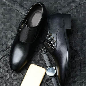 <b>Men's</b> Slip on Business Casual <b>Shoes</b> 100% Genuine Leather Classic Advanced Customization Lace-up <b>Men</b> Business <b>Shoes</b> in Top Quali - Product Image 6