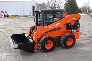รถตักล้อยาง Kubota SSV75 ปี 2026 กำลัง 74 แรงม้า เครื่องยนต์ดีเซล สำหรับงานก่อสร้าง พร้อมบุ้งกี๋ขนาด 0.60 ลูกบาศก์เมตร พร้อมจัดส่ง - Product Image 3