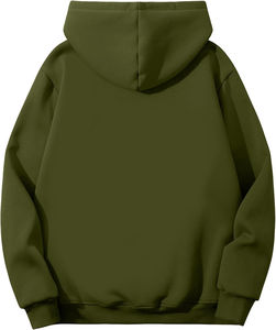 2025 Oversized Hip Hop <b>Hoodie</b> <b>For</b> <b>Men</b> With Kangaroo Pocket Streetwear Sweatshirt Drop Shoulder Thick Winter <b>Hoodie</b> <b>For</b> Unisex - Product Image 1