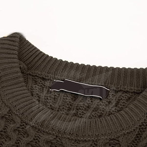 Trực Tuyến Tốt Nhất Bán Người Đàn Ông Của Áo Thun Áo Len Tùy Chỉnh Kích Thước In Logo Dệt Hàng Đầu Mô Hình Đồng Bằng Bán Buôn Người Đàn Ông Của Áo Len - Product Image 5