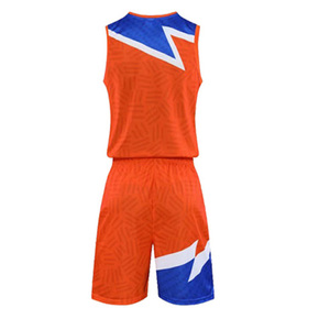 Low Price Custom Sublimation Basketball Uniform Plus Size Breathable Quick Dry 100% Polyester High Quality Team Wear Wholesale - Product Image 3