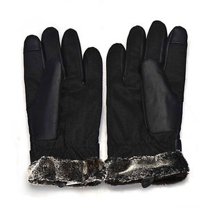 Gants de sécurité en cuir de haute qualité, écologiques, respirants, pour le cyclisme, compatibles écran tactile, détection des aiguilles, logo et design personnalisés - Product Image 4