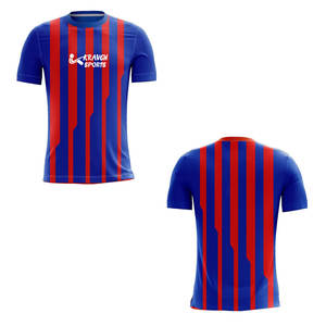 Maillot de football respirant neuf en gros, matériau durable réglable, maillot de football imprimé par sublimation - Product Image 3