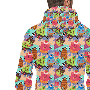 Personalizado 2025 último diseño transpirable ropa de hombre OEM cremallera completa sudaderas con capucha cremallera impresa sin costuras personalizable básico sudaderas con capucha - Product Image 6