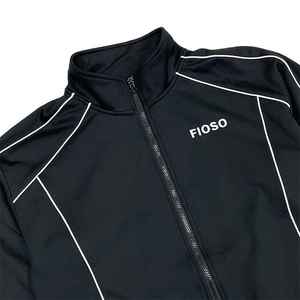 Custom Manufacturer Embroidery <b>Zip</b> <b>up</b> <b>Jacket</b> Jogger Set Sweat Pant Windbreaker Tracksuits for Men - Product Image 3