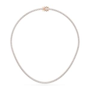 Collar de tenis de 20,20 pulgadas con diamante redondo de moissanita de 16,50 quilates de quilates en oro sólido de 10K/14K/18K para ella - Product Image 1