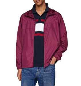 Chaqueta Cortavientos Impermeable Informal de Alta Calidad al por Mayor, Chaqueta Cortavientos con Forro de Malla Personalizada de Talla Grande - Product Image 3