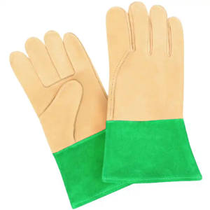 Gants de soudage en cuir de vachette robuste Protection durable des mains avec caractéristiques ignifuges et anti-coupure - Product Image 3