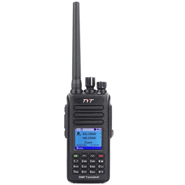 For TYT 10W MD-UV390 DMR Digital Walkie Talkie Clear Sound High Capacity Waterproof Dual Band UV for Large Events FCC Certified