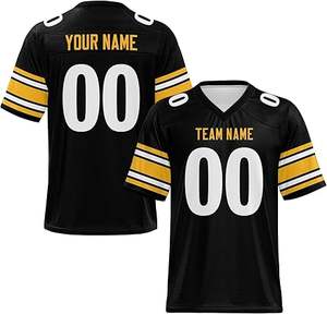 Nouveau design OEM Uniforme de football américain personnalisé Respirant Logo personnalisé Sublimation Football américain Jersey affluence - Product Image 2
