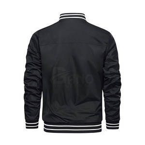 OEM al por mayor logotipo personalizado de alta calidad chaqueta de invierno de cuello alto de nailon de manga larga de secado rápido transpirable último estilo - Product Image 2