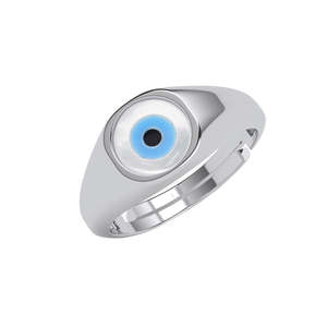 Anillos de Plata de Ley 925 de Primera Calidad para Hombre, con Engaste Geométrico y Circonita con Baño de Rodio, Joyería Masculina - Product Image 1