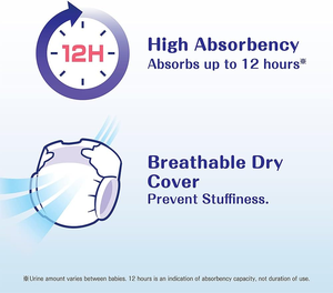 ผ้าอ้อมเด็กขนาด38ชิ้นสำหรับผู้หญิงใหม่ล่าสุดผ้าอ้อมเด็กญี่ปุ่นนุ่มและเชื่อถือได้ - Product Image 4