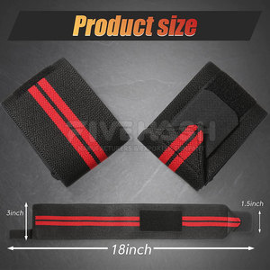 Attelles de poignet réglables de haute qualité pour la musculation et le fitness - Product Image 2
