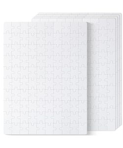Rompecabezas Blanco <span class=keywords><strong>de</strong></span> 20 Piezas para Niños, Manualidades, Dibujo, Pintura, Actividad Creativa Unisex, Juego <span class=keywords><strong>de</strong></span> Regalo - Product Image 1