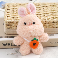 Usine 7-10cm Grue Machine Mini Peluche Jouet Distributeur Automatique Poupée Griffe Machine En Peluche Animal En Peluche Jouets Avec Porte-clés