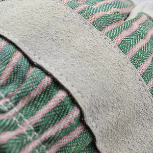 Gants de gréeur à double paume robustes pour le travail industriel Gants de gréeur à double paume en cuir fendu pour la construction - Product Image 2