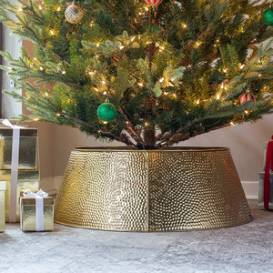 Enchapado de 4 PNold Old Plated etal rihristmas REE ollolln martillado esew EW ook - Product Image 3