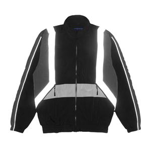 Chaqueta Cortavientos Impermeable con Diseño Personalizado al por Mayor para Hombre, Chaqueta Cortavientos Reflectante con Cremallera para Exteriores 2026 - Product Image 2