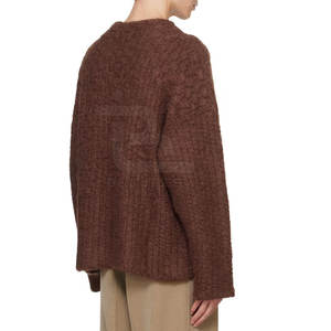 Vêtements d'extérieur pour adultes Chandails en mohair pour hommes Chandails à manches longues pour hommes Chandails en mohair en tissu respirant pour hommes - Product Image 3