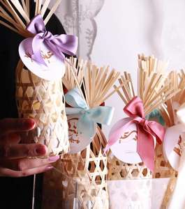 Nueva tendencia para la caja de bambú de diseño colorido 2026 para regalos de Ramadán adecuados para dulces y frutas secas y exhibiciones de regalos decorativas - Product Image 5