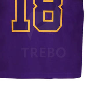 Uniformes de crosse de logo personnalisé de qualité supérieure vêtements de sport de grande taille 100% polyester léger à séchage rapide respirant - Product Image 6