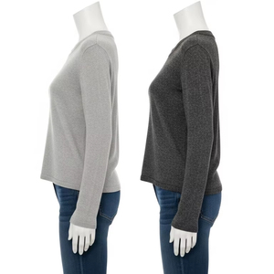 Tops de Punto Ligeros y Transpirables para Mujer, Tela Suave y Elástica, Ajuste Cómodo, Ropa Casual de Verano para Uso Diario, Camisa para Mujer - Product Image 5