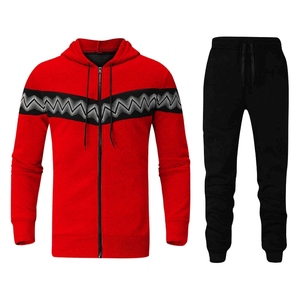 Ensemble de pantalons de survêtement en coton épais Survêtement surdimensionné Ensemble sweat à capuche et jogging personnalisés - Product Image 2