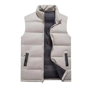 Nouveauté Gilet d'hiver décontracté respirant pour homme - Haute qualité Faible MOQ Vestes sans manches personnalisables - Product Image 3