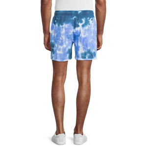 Pantalones cortos de sudor Tie Dye de alta calidad para hombre, diseño personalizado, estilo informal, venta al por mayor a bajo precio con opciones de personalización - Product Image 2