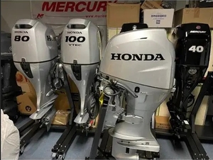 NEWSALES HONDDAA 100hp Motor Outboard Marine <b>Boat</b> Engine BF100 Four Stroke - Product Image 4