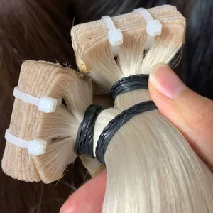 ผมแท้เวียดนาม 100% จาก NASA HAIR VIETNAM ต่อผมแบบเทป สีอ่อน ปราศจากสารเคมี ความยาวตามสั่ง พร้อมโลโก้สั่งทำได้ ระดับโลก - Product Image 1