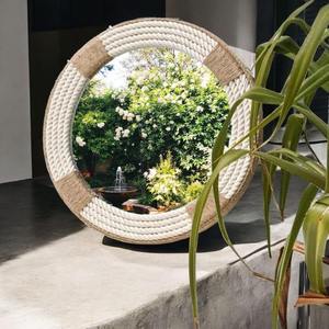 "Shabby Chic <b>Mosaic</b> Wall <b>Mirror</b> for Bathroom Decor by ADIBA HOME DECOR" - Product Image 2