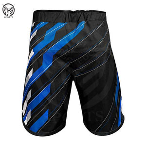 Shorts MMA à séchage rapide, ajustés, personnalisés et imprimés, pour hommes. - Product Image 3