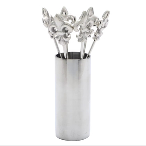 Agitateur de boisson en métal argenté le plus vendu au meilleur prix pour les fêtes de café de restaurant du fabricant et de l'exportateur indiens - Product Image 1