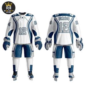 เสื้อเจอร์ซีย์ฮ็อกกี้น้ำแข็งผ้าโพลีเอสเตอร์100% พิมพ์ซับลิเมชันสินค้าใหม่ผลิตในปากีสถาน - Product Image 2