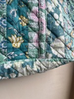 Sac fourre-tout matelassé indien fait à la main pur coton belle vêtements de plage pour femmes vêtements de fête stockage sac de voyage tigre imprimé